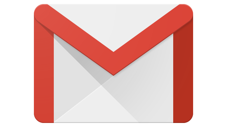 Gmail icon, 730 x 410 px PNG