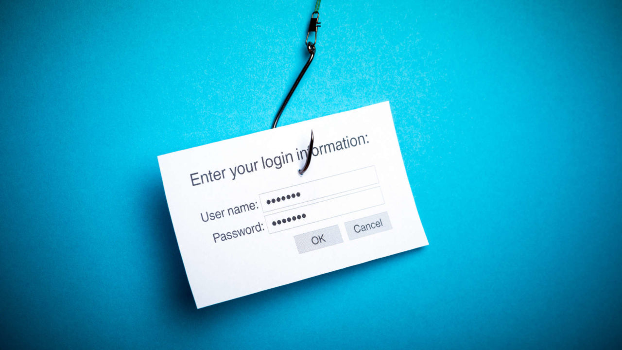 Phishing Zugangsdaten Credentials