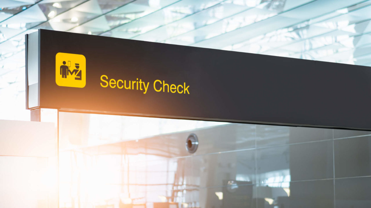 Security Check Flughafen Airport