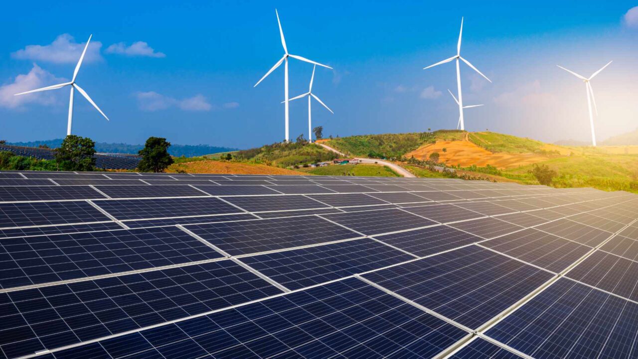 Erneuerbare Energien Renewable Energy Symbolbild