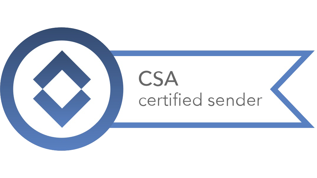 Por qué nos hemos convertido en remitentes de email transaccional certificado por CSA