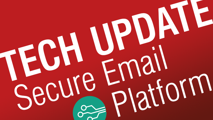 Tech Update Secure Email Platform Visual