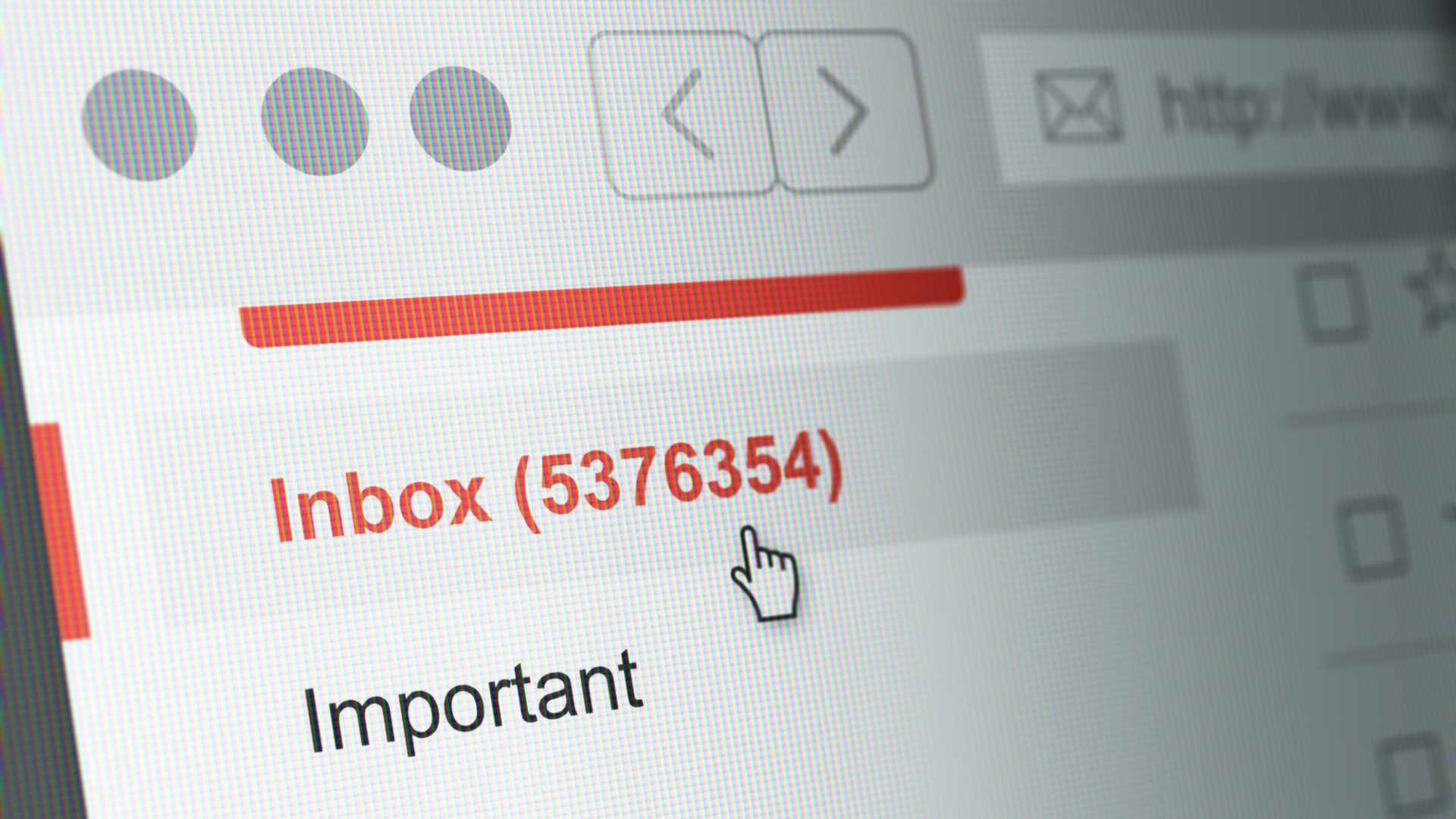 No, the number of work emails is not decreasing