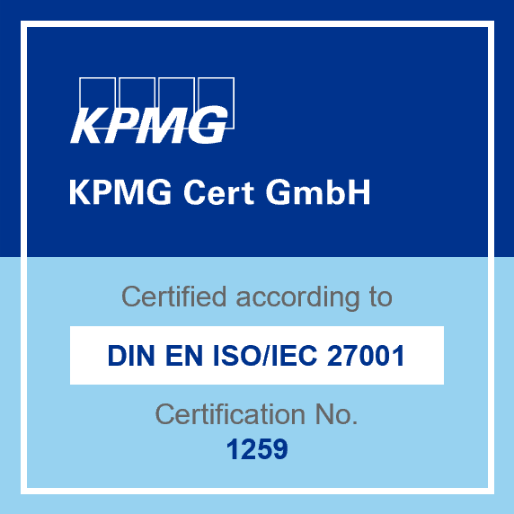KPMG certificate